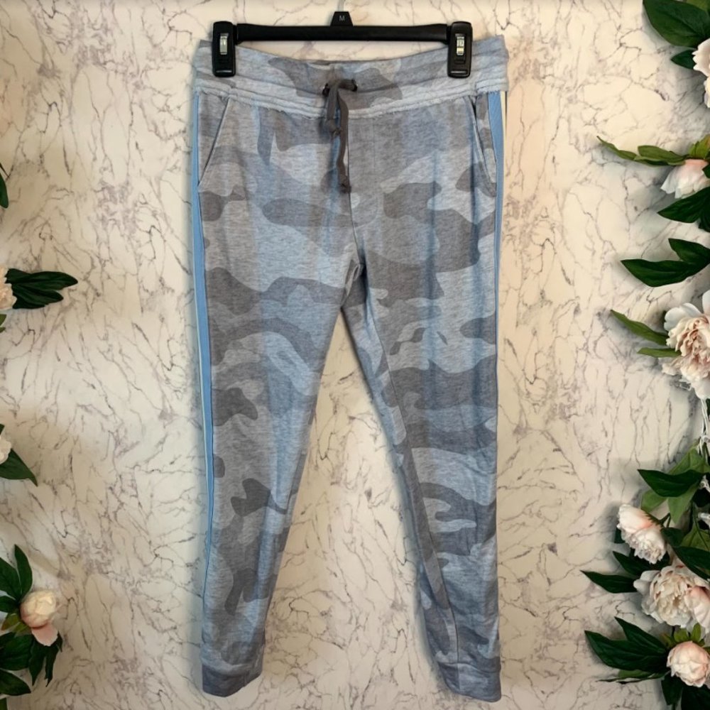 Vintage Havanna Camo Blue and Gray Joggers